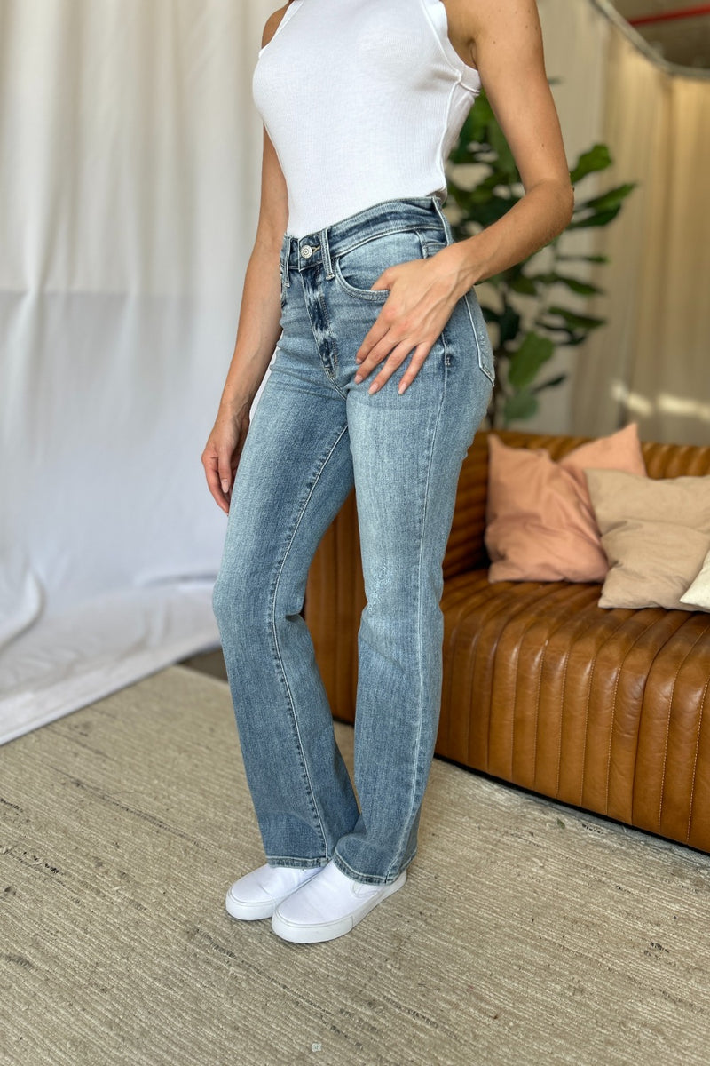 Judy Blue Genevieve  Medium Rise Bootcut Jeans