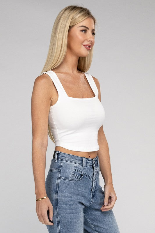 Into You Cotton Crop Cami