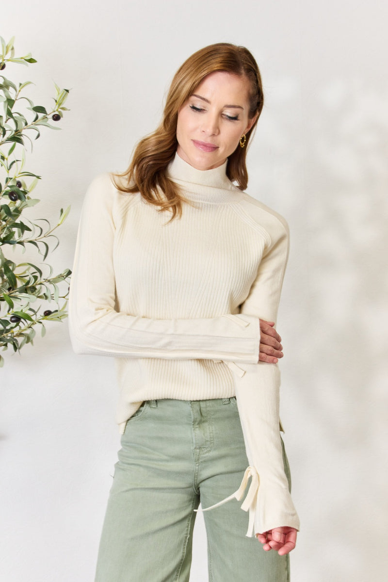 Winter Park Ribbed Turtleneck Top