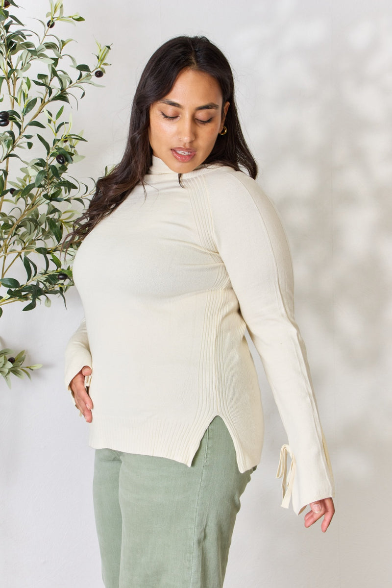 Winter Park Ribbed Turtleneck Top