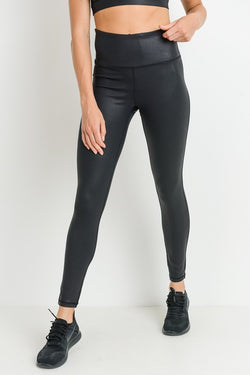 mono b foil leggings, foil leggings, 