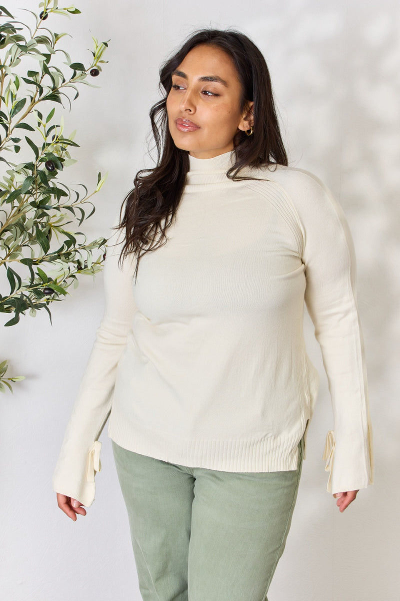 Winter Park Ribbed Turtleneck Top