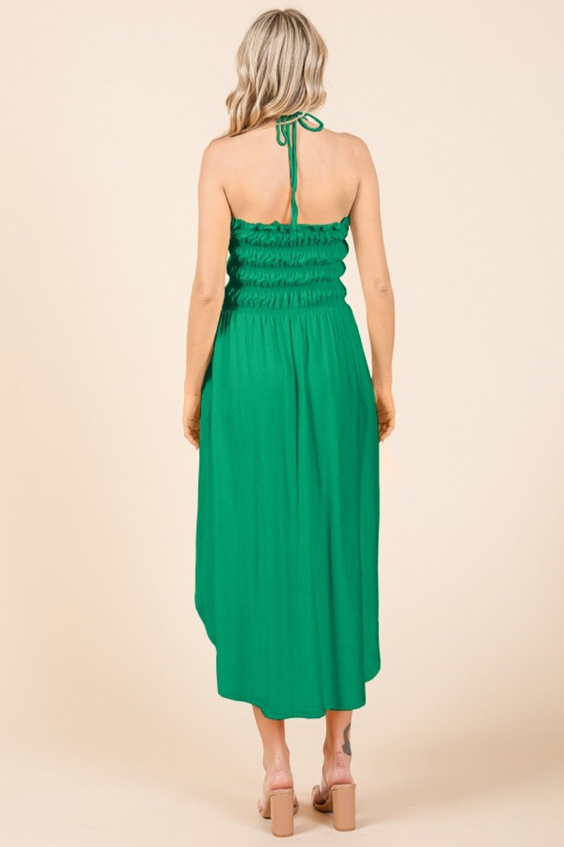 All That Jazz Kelly Green Tie Back Dress