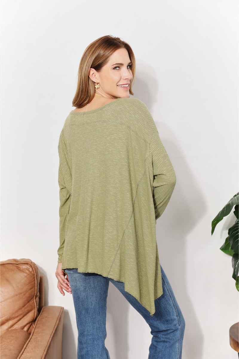 Leah Oversized  Layering Top