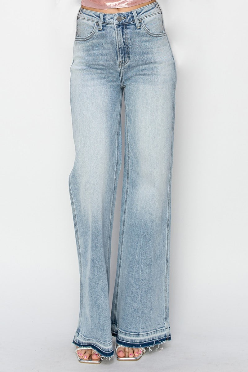 Hyped Up Wide Leg Jeans