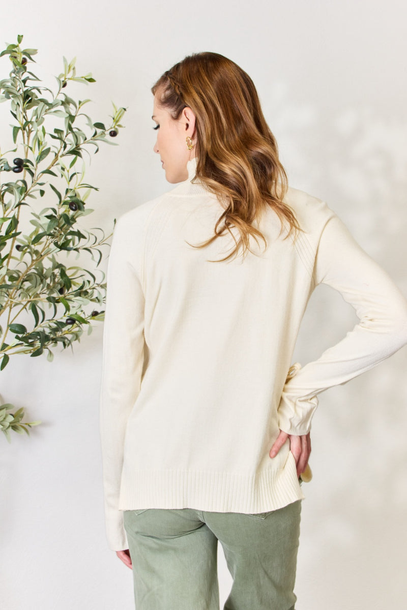 Winter Park Ribbed Turtleneck Top