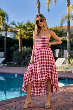 Bibi Strapless Dress - Bibi clothing 
