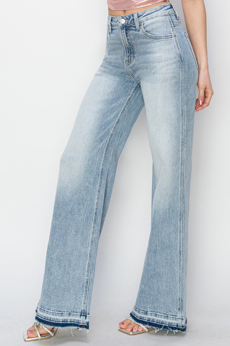 Hyped Up Wide Leg Jeans