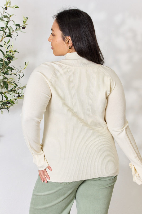 Winter Park Ribbed Turtleneck Top