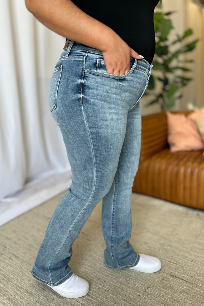 Judy Blue Genevieve  Medium Rise Bootcut Jeans