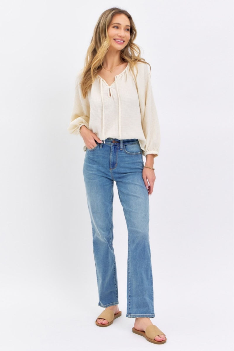 Judy Blue Cool & Chic Straight Leg Jeans