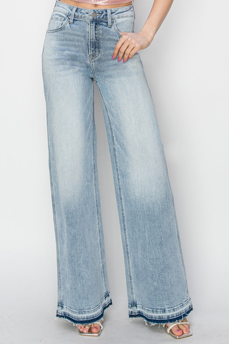 Hyped Up Wide Leg Jeans