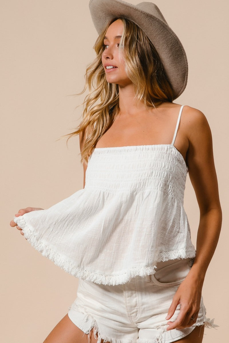 Haley Fringed Cami