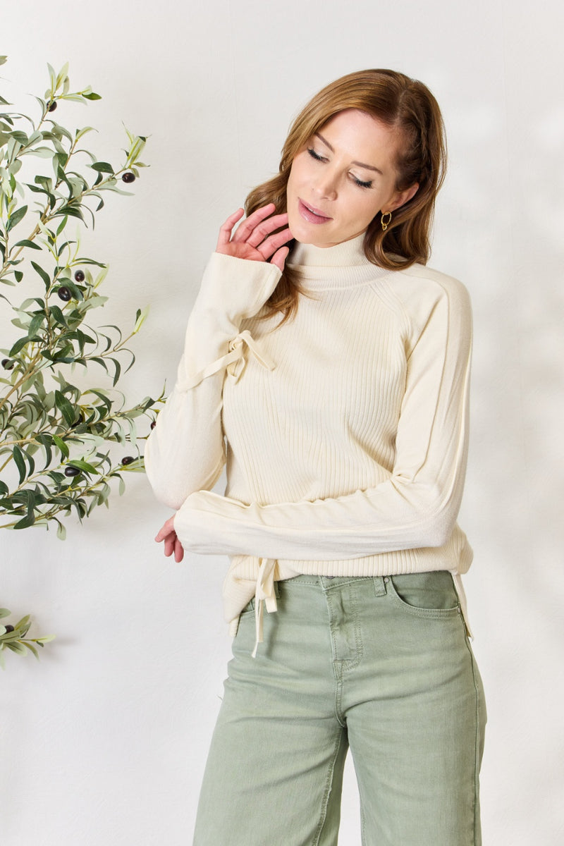 Winter Park Ribbed Turtleneck Top