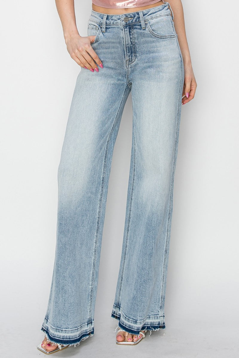 Hyped Up Wide Leg Jeans