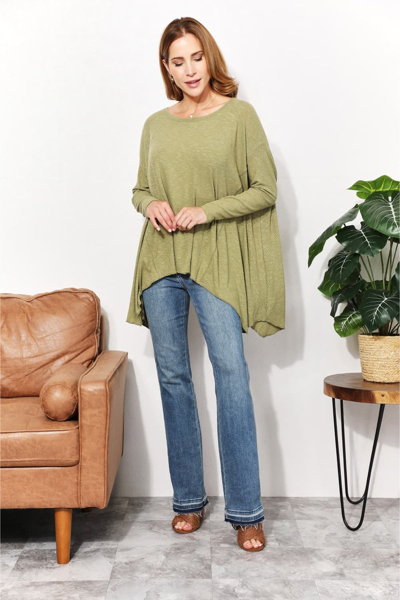 Leah Oversized  Layering Top