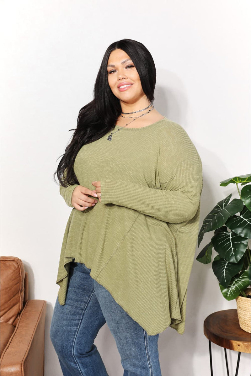 Leah Oversized  Layering Top