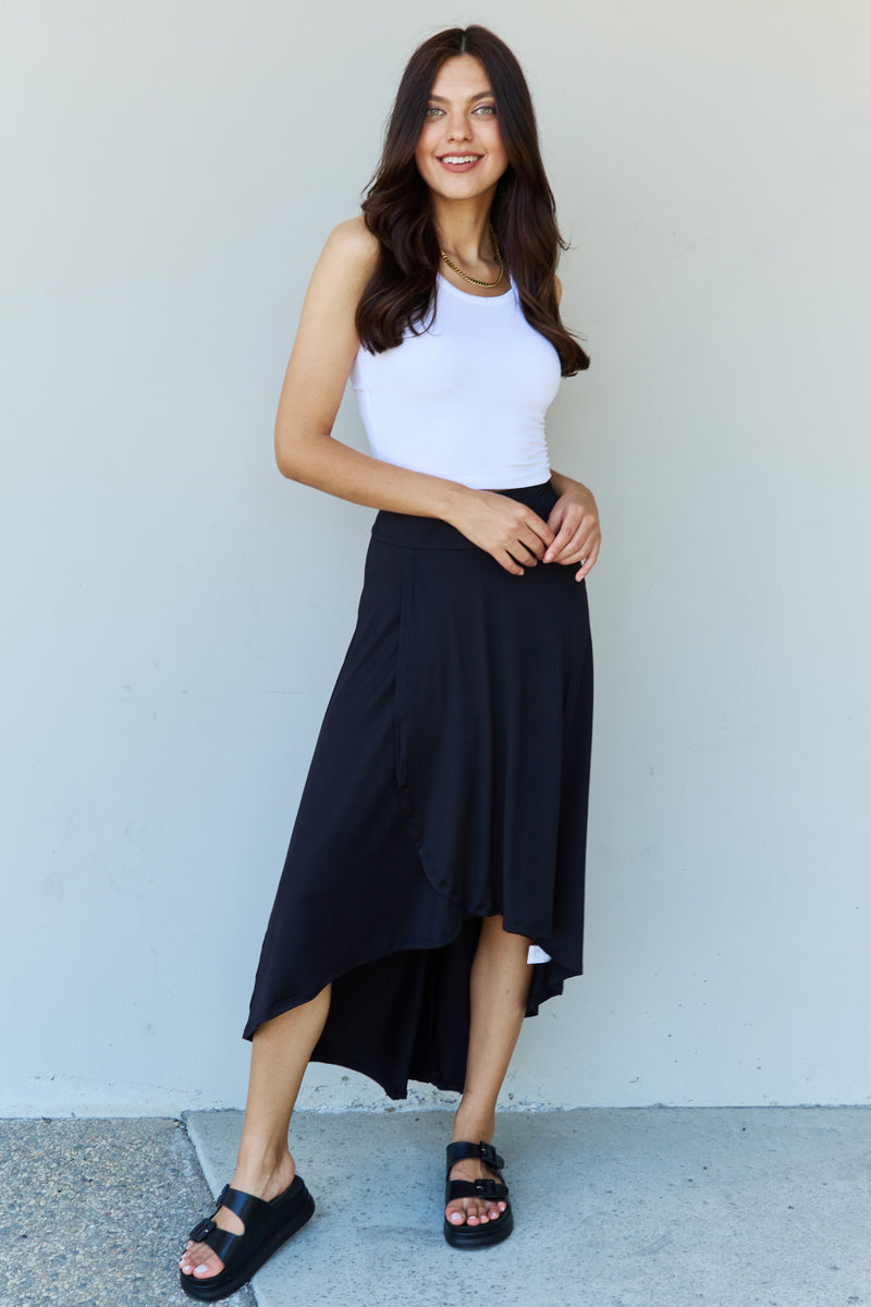 First Choice Maxi Skirt in Black