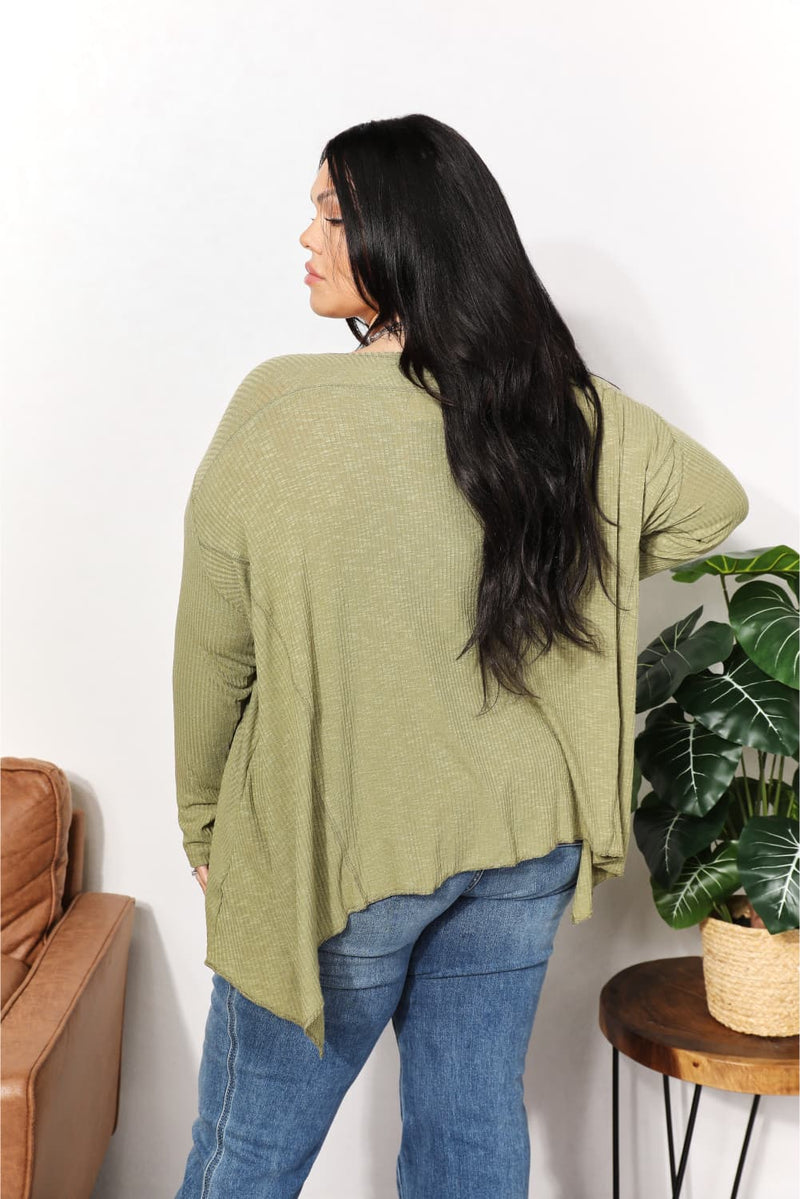 Leah Oversized  Layering Top