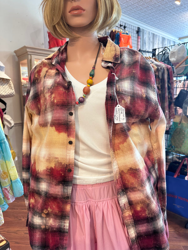 Upcycled FSU Flannel - Florida State Seminoles