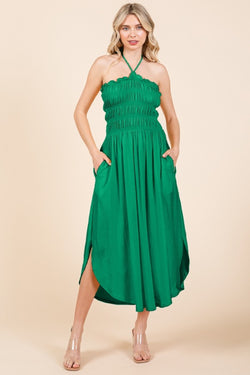 All That Jazz Kelly Green Tie Back Dress – Warehouse On Grove