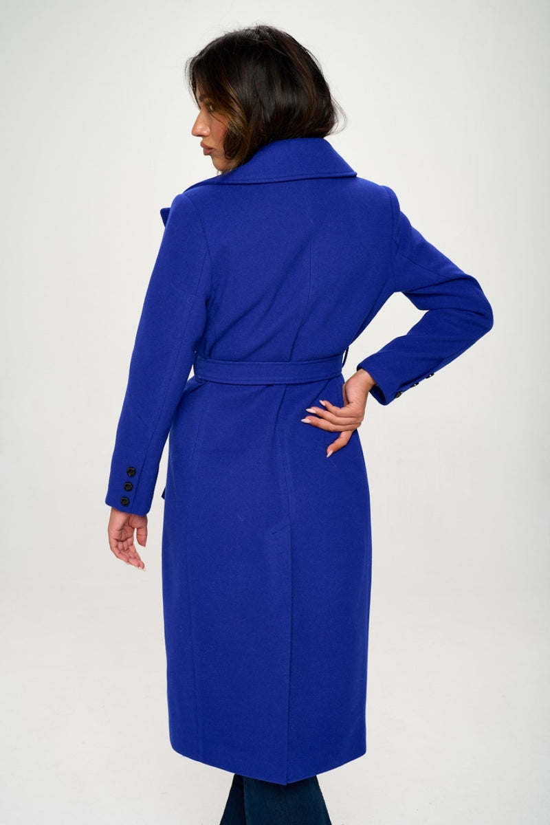 Longline Double Breasted Coat