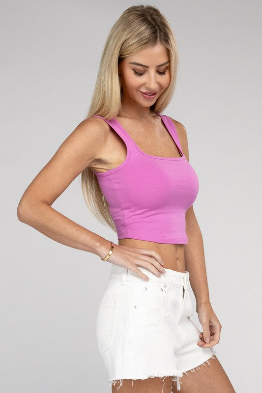 Into You Cotton Crop Cami