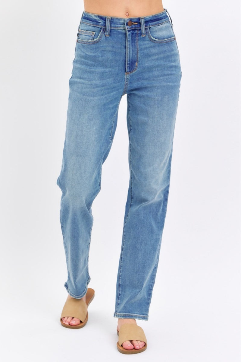 Cool & Chic Judy Blue Straight Jeans