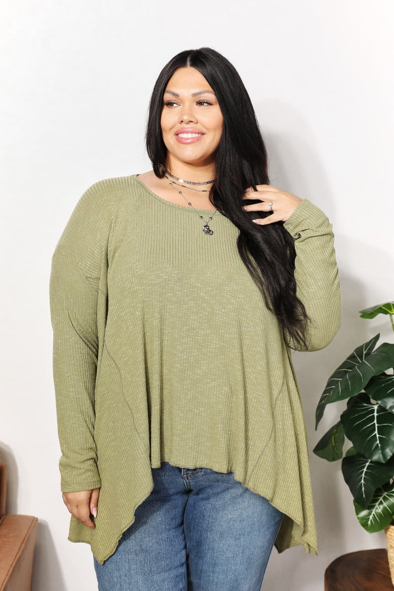 Leah Oversized  Layering Top