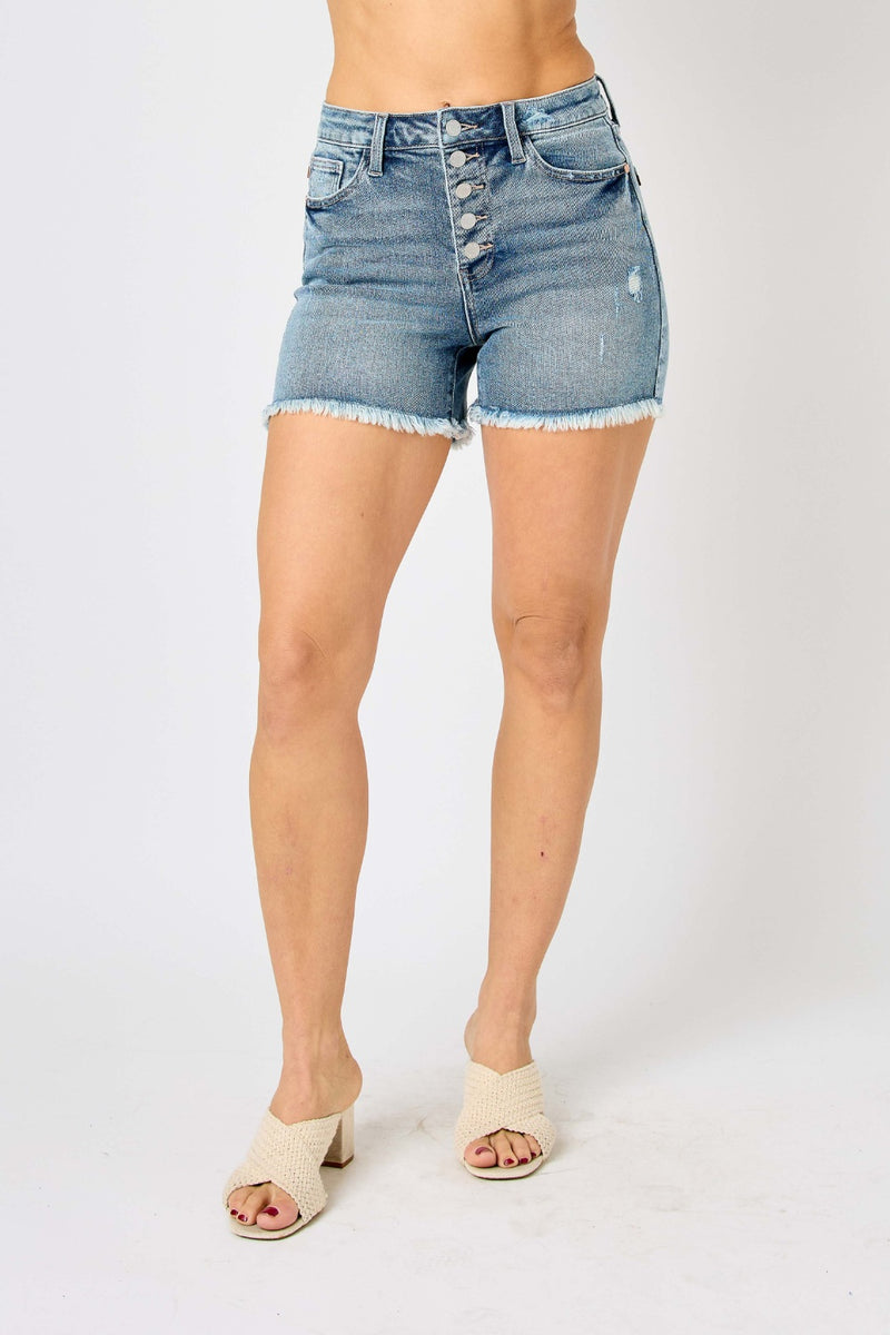 Judy Blue Downtown Baby Shorts - $52