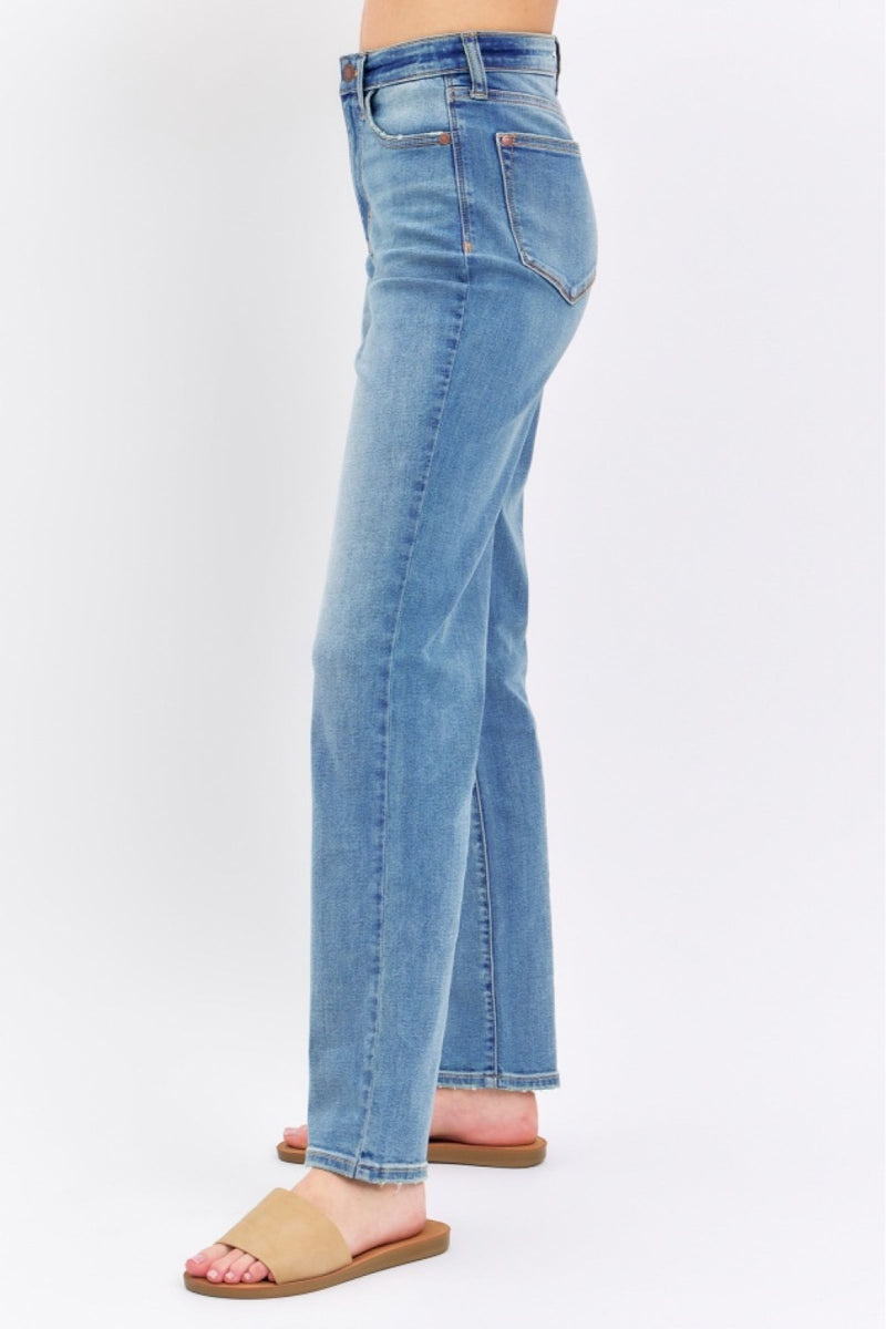 Cool & Chic Judy Blue Straight Jeans