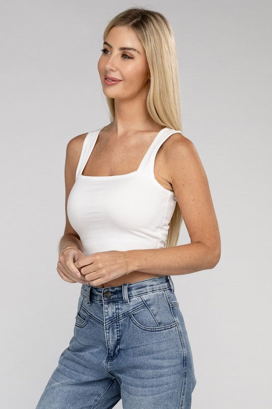 Into You Cotton Crop Cami