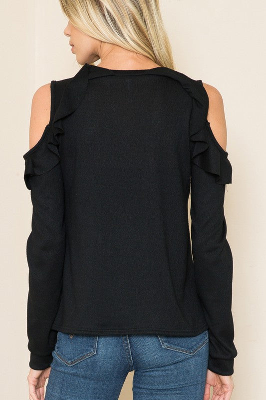 Dana Cold Shoulder Top - $26.99