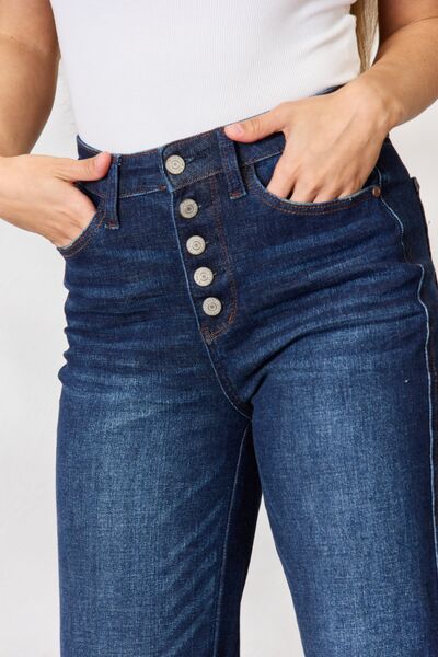 Judy Blue Parker Straight Jeans 31.5" Inseam - $62