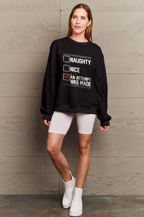 Naughty, Nice Sweater - $29