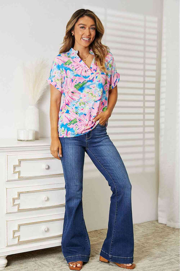 Lilly Pulitzer copy, lilly pullitzer top, lilly pullitzer like top, 
