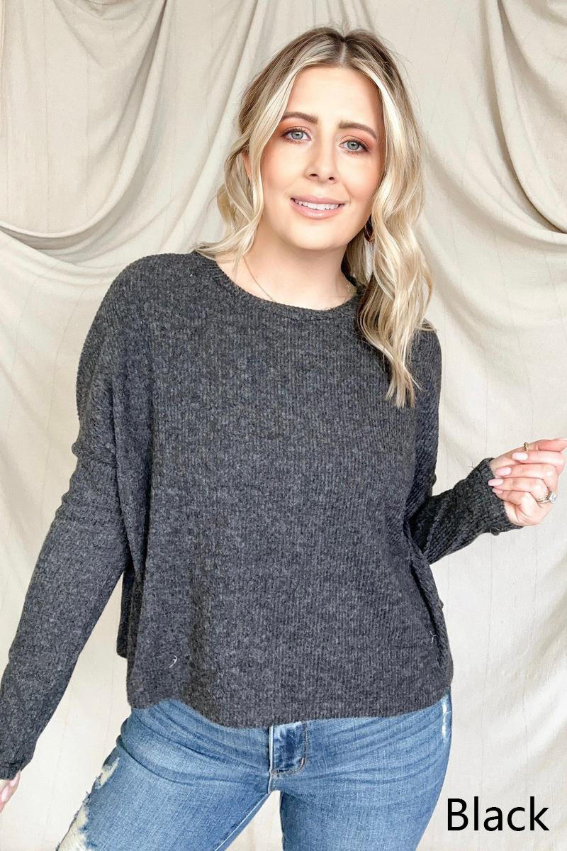 Count On Cozy Sweater - $24