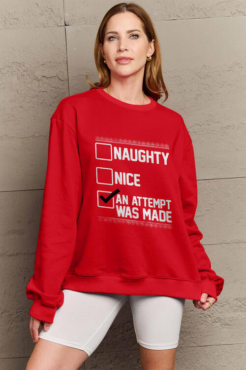 Naughty, Nice Sweater - $29