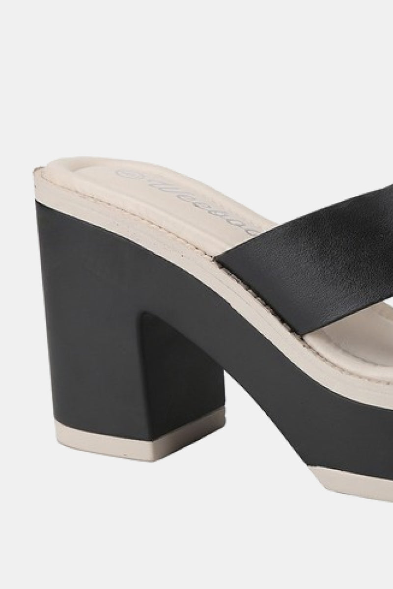 Ivy Platform Sandals - $38