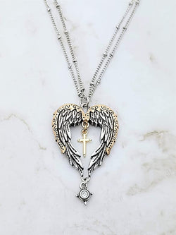 Angel Wing Necklace - $19.99